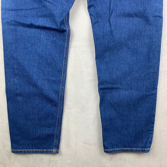 Diesel Mens Pants 33 Blue Jeans Larkee-Beex Regular Tapered Stretch Denim 33x29 - Picture 12 of 13
